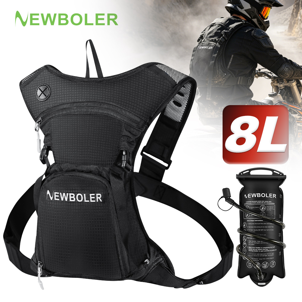 Mountain Biking Sport - NEWBOLER 8L Paket Hidrasi Sepeda Motor