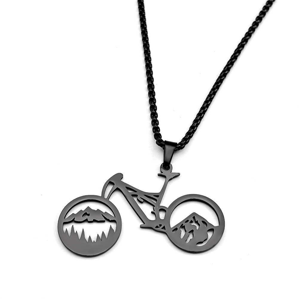Kalung Liontin Sepeda Gunung u - Mountain Biking Sport ulasan dan harga