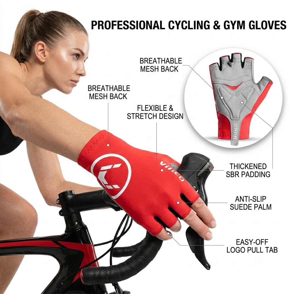 Sarung Tangan Bersepeda Pria W - Mountain Biking Sport ulasan dan harga